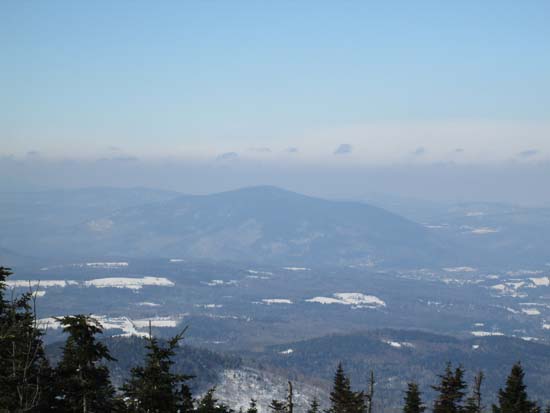 Looking at the Vermont Monadnock from near the summit of Dixville Peak - Click to enlarge
