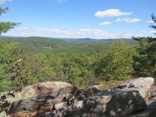 Looking northeast from East Hill - Click to enlarge
