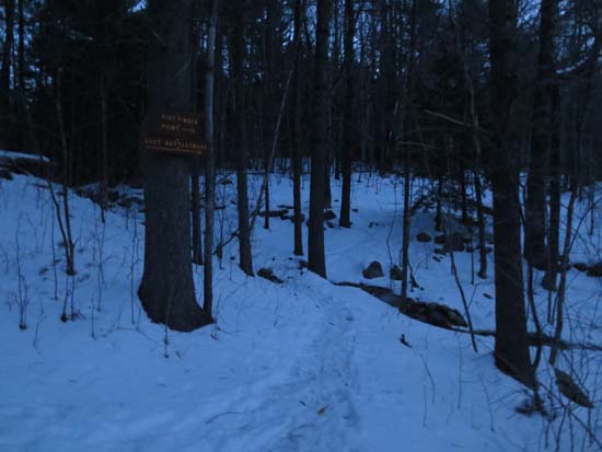 The East Rattlesnake Trail trailhead