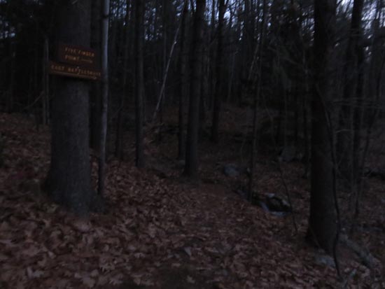 The East Rattlesnake Trail trailhead