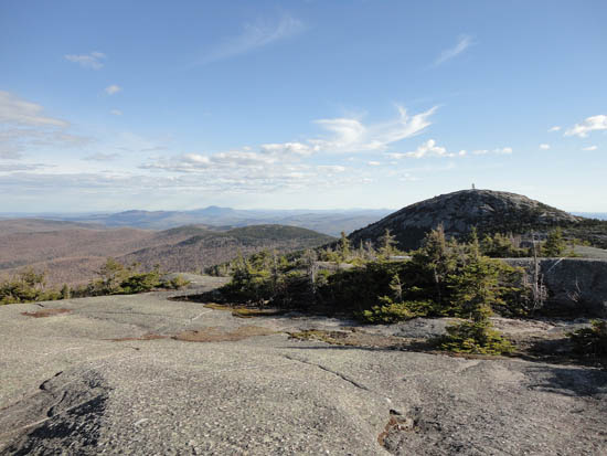 Ragged, Kearsarge, and Cardigan as seen from near the summit of the Firescrew - Click to enlarge