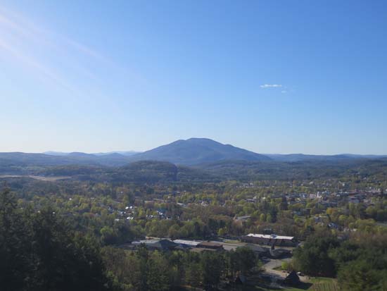 Looking at Mt. Ascutney from near the summit of Flatrock Hill - Click to enlarge