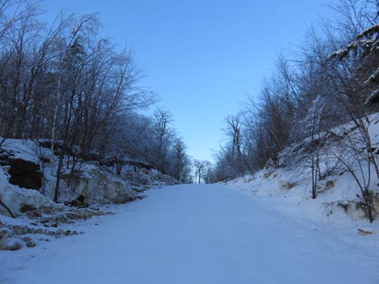 The road to Fort Mountain