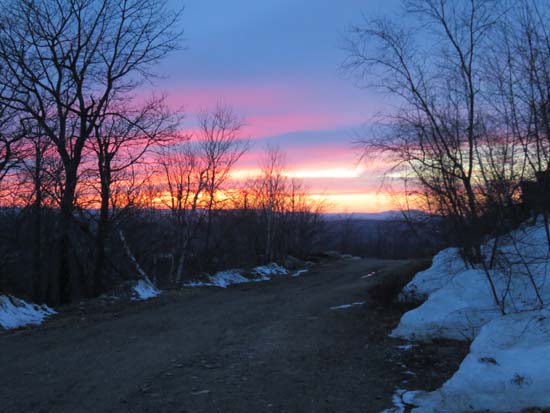 The road to Fort Mountain