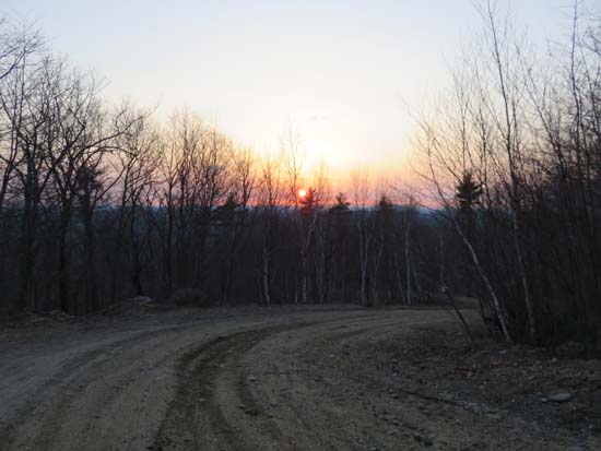 The road to Fort Mountain