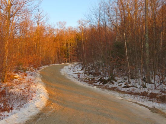 The road to Fort Mountain