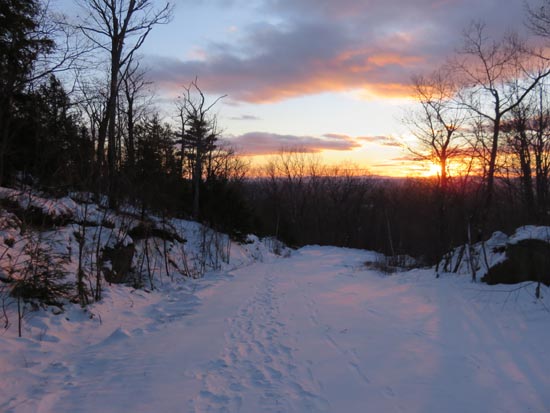 The road to Fort Mountain