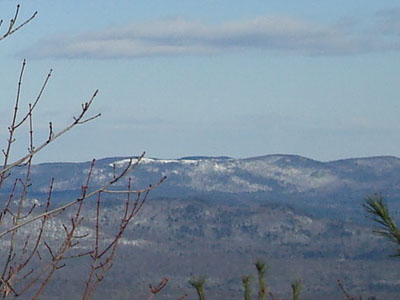 Foss Mountain as seen from Nickerson Mountain