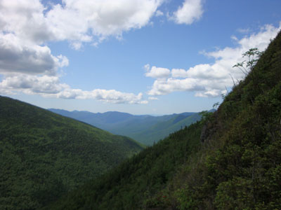 Looking south from near the summit of Galehead Mountain - Click to enlarge
