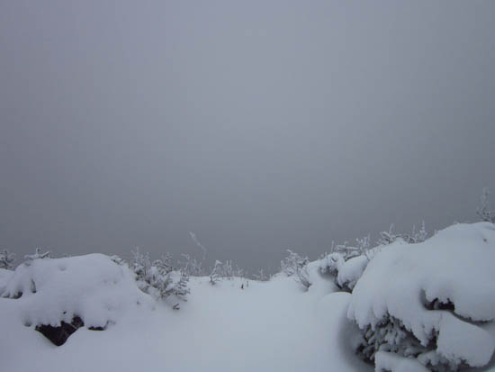 Galehead inside a cloud - Click to enlarge