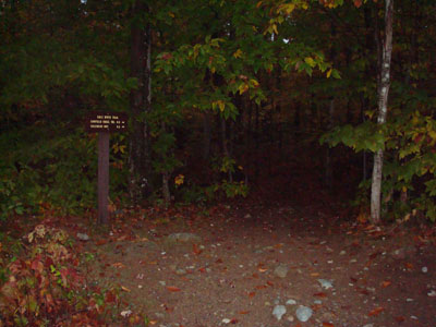 The Gale River Trail trailhead