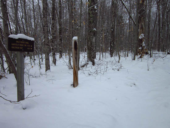 The Gale River Trail trailhead
