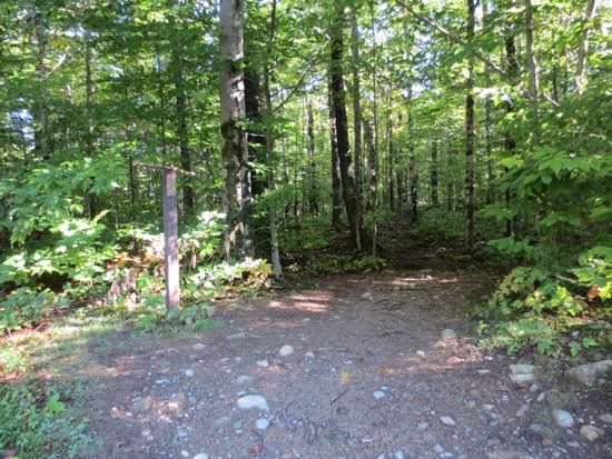 The Gale River Trail trailhead