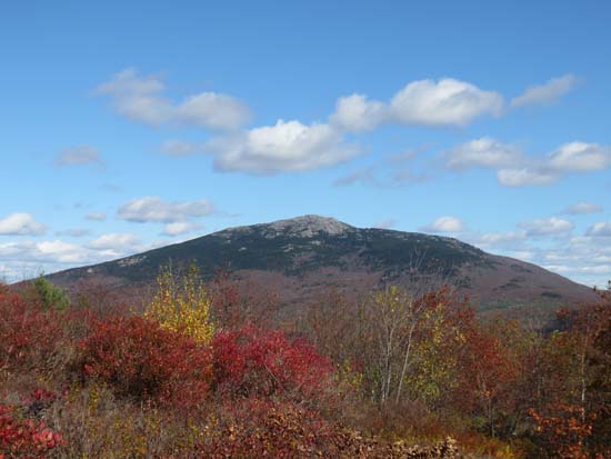 Looking at Mt. Monadnock from the North Peak of Gap Mountain - Click to enlarge