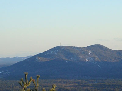 Grant Peak (right) as seen from Great Hill
