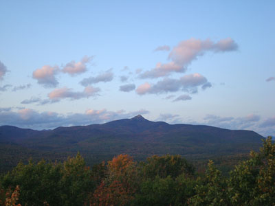 Mt. Chocorua as seen Great Hill fire tower - Click to enlarge