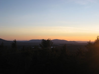 Red Hill as seen from the Great Hill fire tower - Click to enlarge