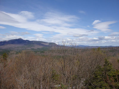 Looking at Mt. Chocorua from the Great Hill fire tower - Click to enlarge