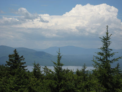 Looking northwest from the Green Mountain summit - Click to enlarge