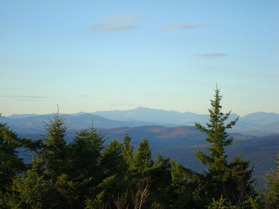 Looking northwest from the Green Mountain summit at Mount Washington - Click to enlarge