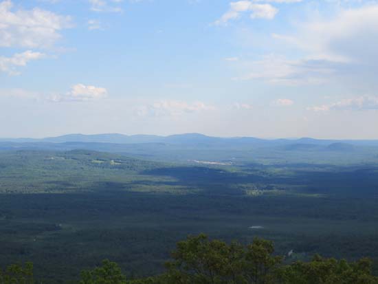 Looking at the Moose Mountains the Green Mountain fire tower - Click to enlarge