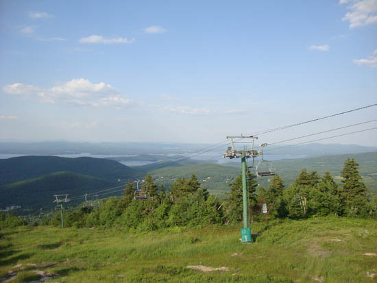 Lake Winnipesaukee as seen from Gunstock Mountain - Click to enlarge