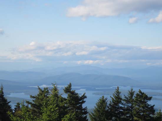 Looking at Red Hill from near the summit of Gunostck Mountain - Click to enlarge