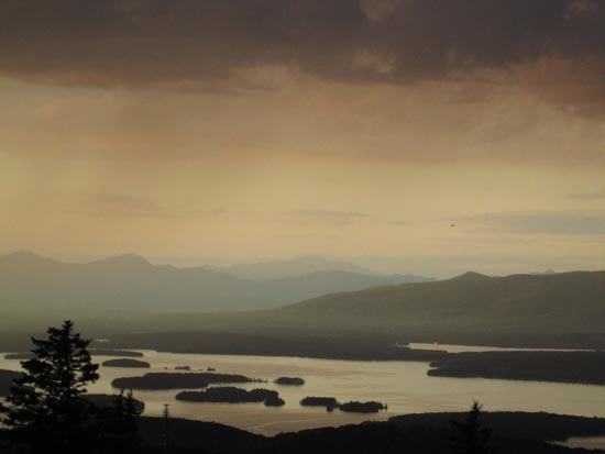 Mt. Washington as seen from Gunstock Mountain - Click to enlarge