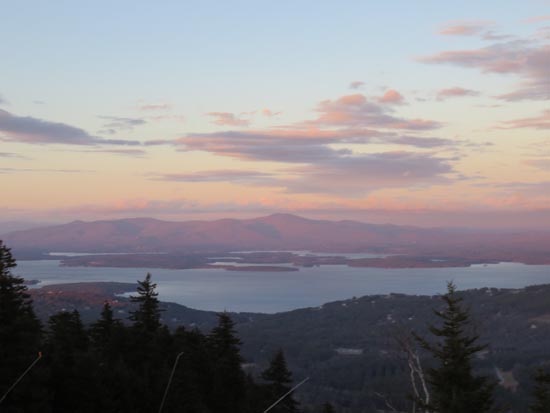 Looking at the Ossipees from Gunstock Mountain - Click to enlarge