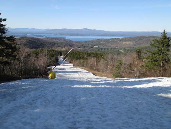 Plenty of snow left on the slopes in May!