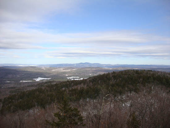 Looking at the Belknaps from Hersey Mountain - Click to enlarge