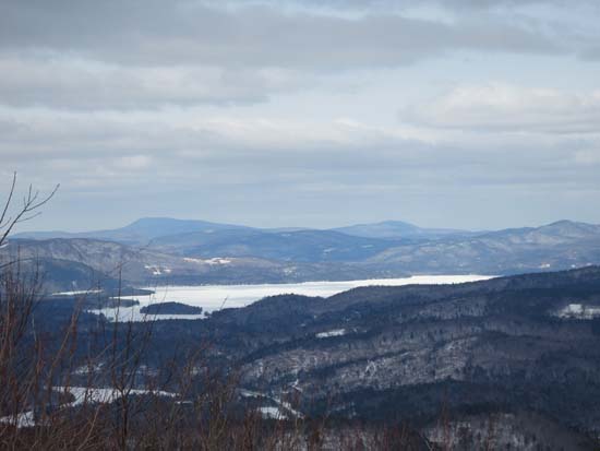 Looking at Newfound Lake from Hersey Mountain - Click to enlarge