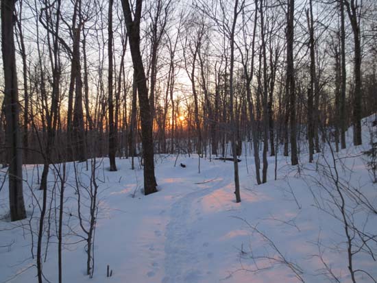 The trail to Hersey Mountain