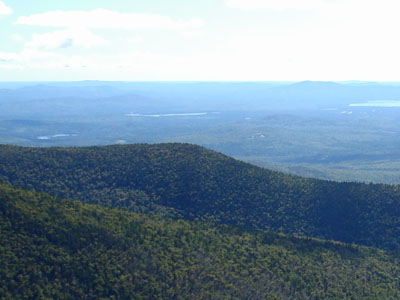 Hibbard Mountain as seen from the Rollins Trail