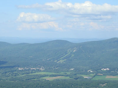 Hurricane Mountain as seen from South Moat Mountain