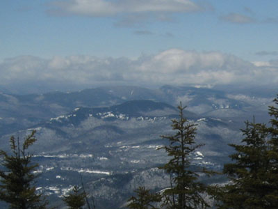 Iron Mountain as seen from Kearsarge North Mountain