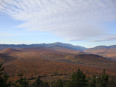 Looking at Mt. Washington from the lower viewpoint north of Iron Mountain - Click to enlarge