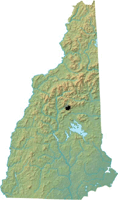 Jennings Peak location map
