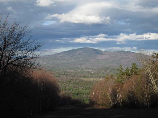Looking at Mt. Kearsarge from near the top of the old ski area - Click to enlarge