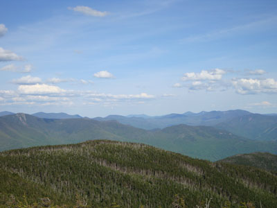 Looking toward Mt. Chocorua from near the summit of Kinsman Mountain's South Peak - Click to enlarge