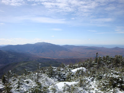 Mt. Moosilauke as seen from near the summit of Kinsman Mountain's South Peak - Click to enlarge