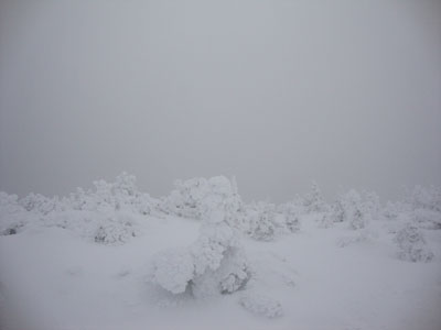 Cloud as seen from near the summit of Kinsman Mountain's South Peak - Click to enlarge