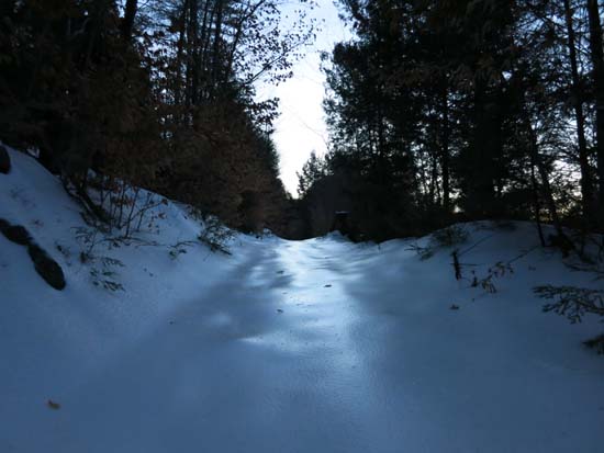 The trail to Ladd Mountain