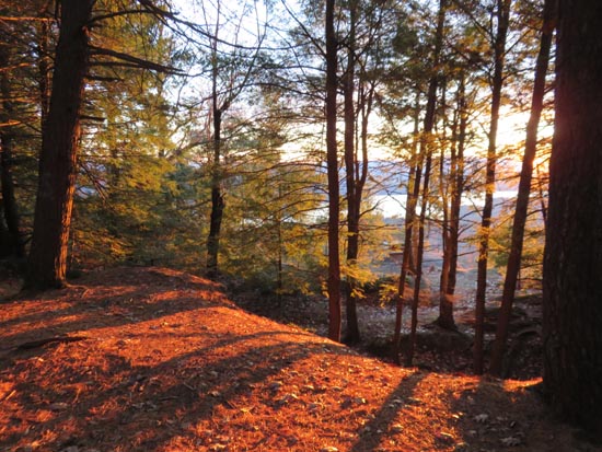 The trail to Ladd Mountain