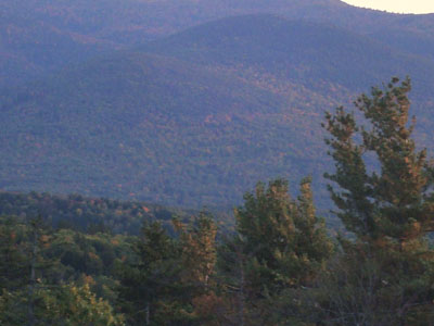 Larcom Mountain (right) as seen from Great Hill