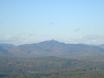 Looking at Mt. Chocorua from the Larcom Mountain summit - Click to enlarge