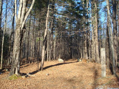 The Mt. Shaw Trail trailhead