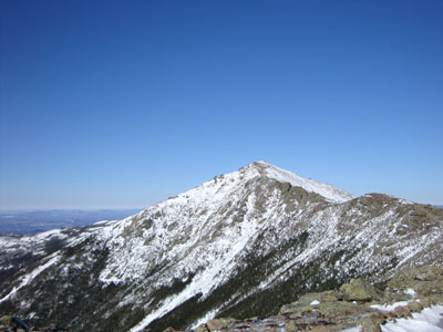 Looking at Mt. Lincoln from near the summit of Little Haystack Mountain - Click to enlarge