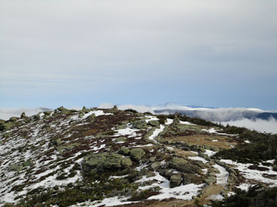 Mt. Washington as seen from near the summit of Little Haystack Mountain - Click to enlarge