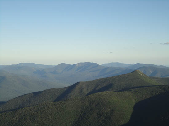 Looking at the Osceolas from near the summit of Little Haystack Mountain - Click to enlarge